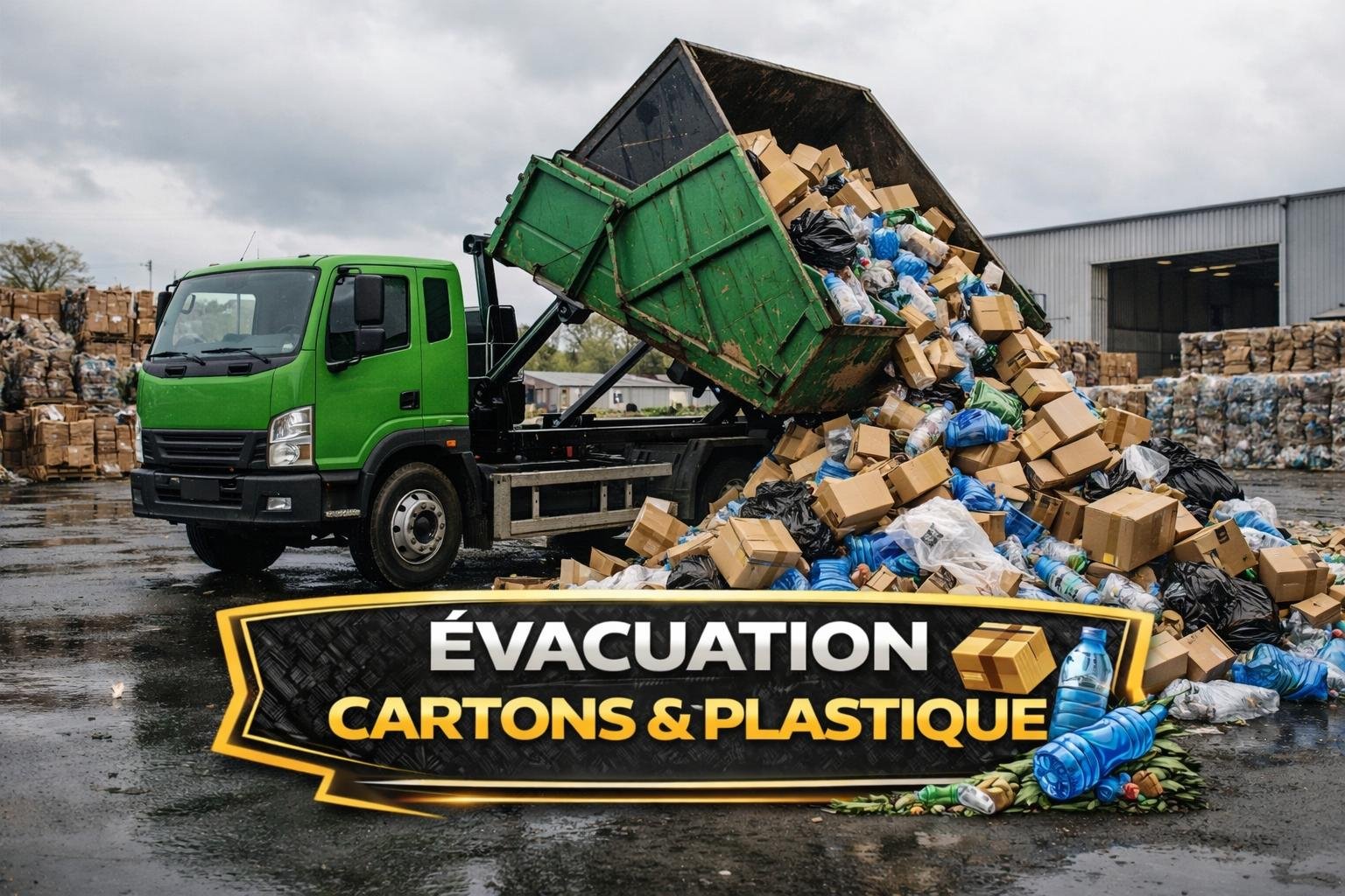 Cartons & plastique